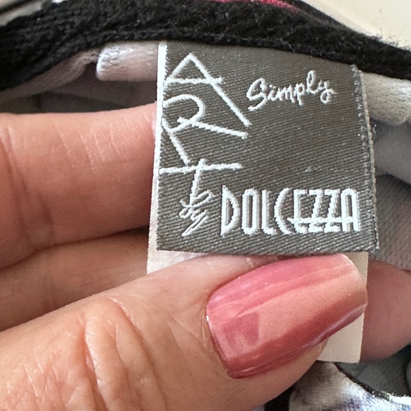 Simply Art by Dolcezza Single-Breasted Multicolor A-Line Women's L Jacket - Picture 3 of 10